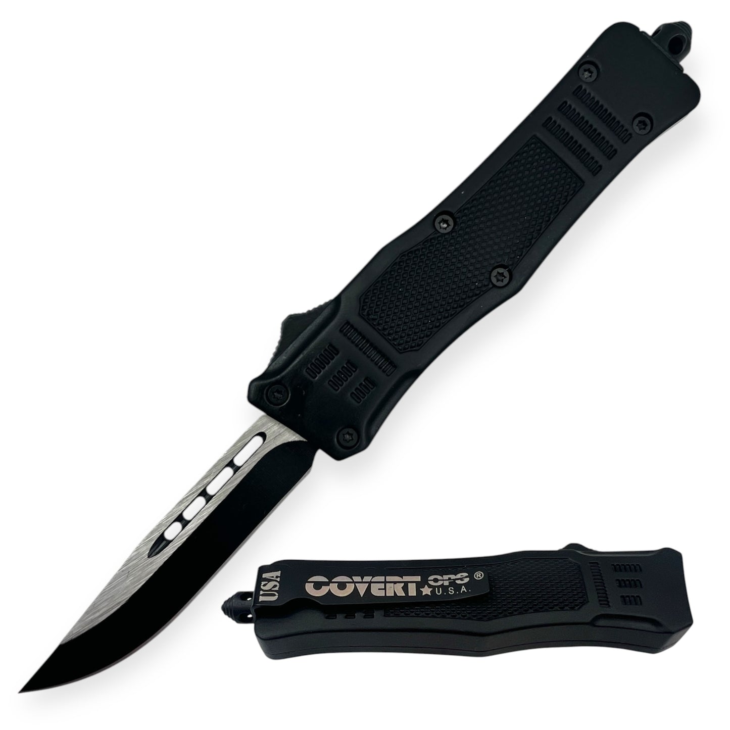 Covert Ops® OTF 7 Inch Auto Drop Point Blade